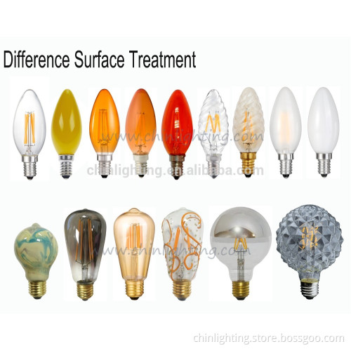 2017 hot sell filament Led dimmable led filament bulb from China supplier